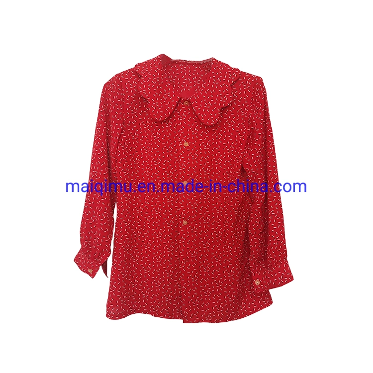 Wholesale Used Clothes Fashionable Used Ladies Shirts