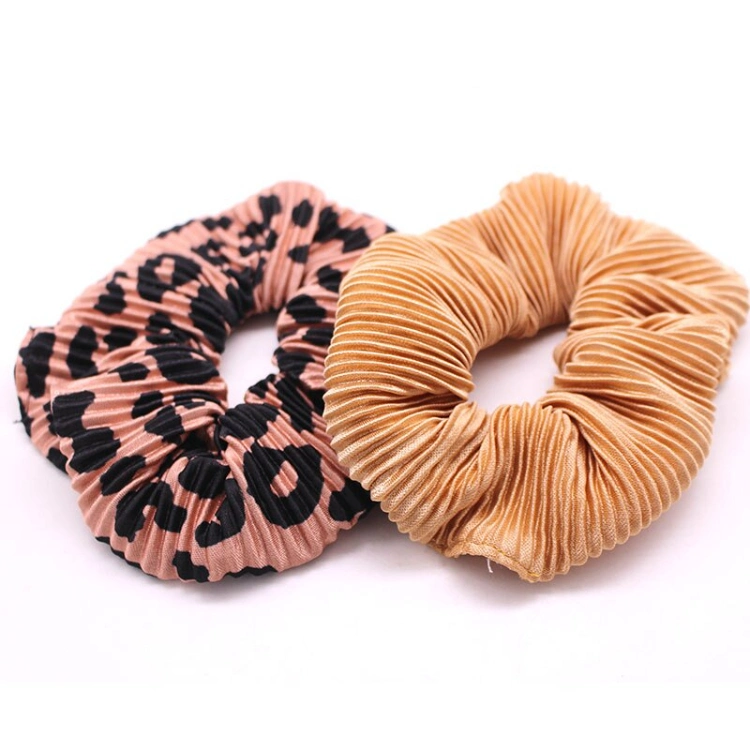 Hot Sale Silk Satin Elastic Hair Scrunchie for Women