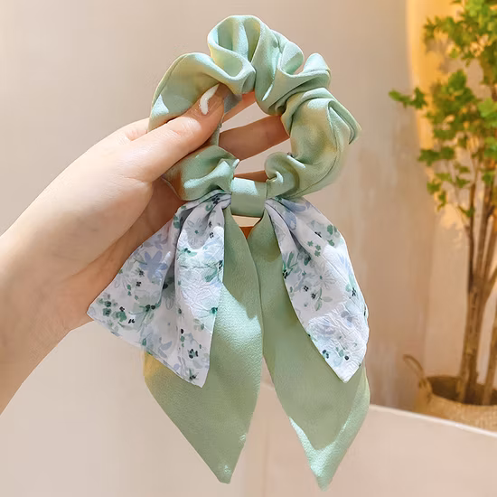 La marque privée personnalisée accepte les accessoires pour cheveux en soie pure à 100%