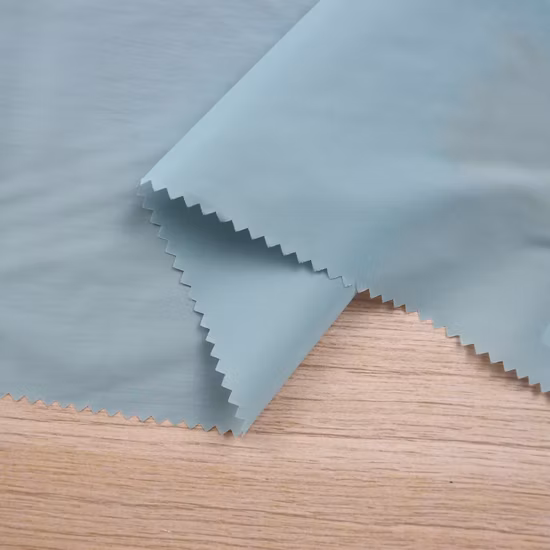 Tissu durable en nylon recyclé à faible denier pour vestes