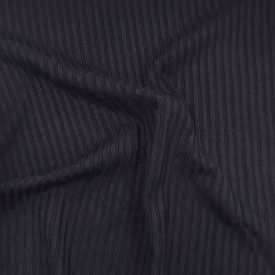 Fournisseurs en gros 92 % rayonne 8 % élasthanne Solides durables Tissu en tricot côtelé doux en gros