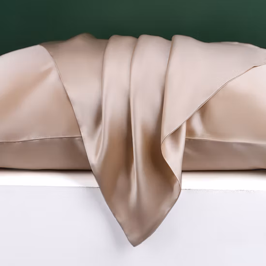 Taie d'oreiller en soie de luxe 100% Mulberry sur mesure